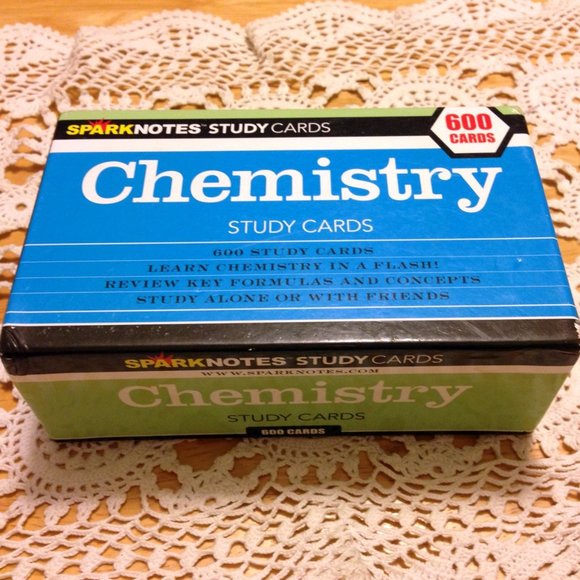 Sparknotes Chemistry Study Card set - Picture 1 of 9